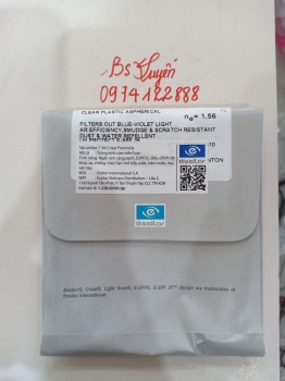 Mắt kính Essilor Crizal Prevencia 1.56  AS